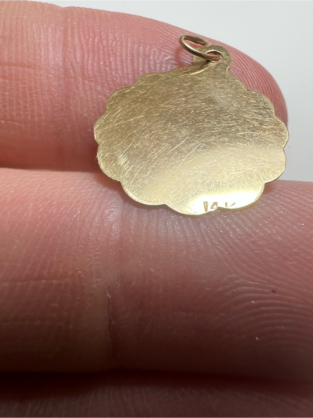 14k yellow gold I love New York Pendant - Picture 8 of 15